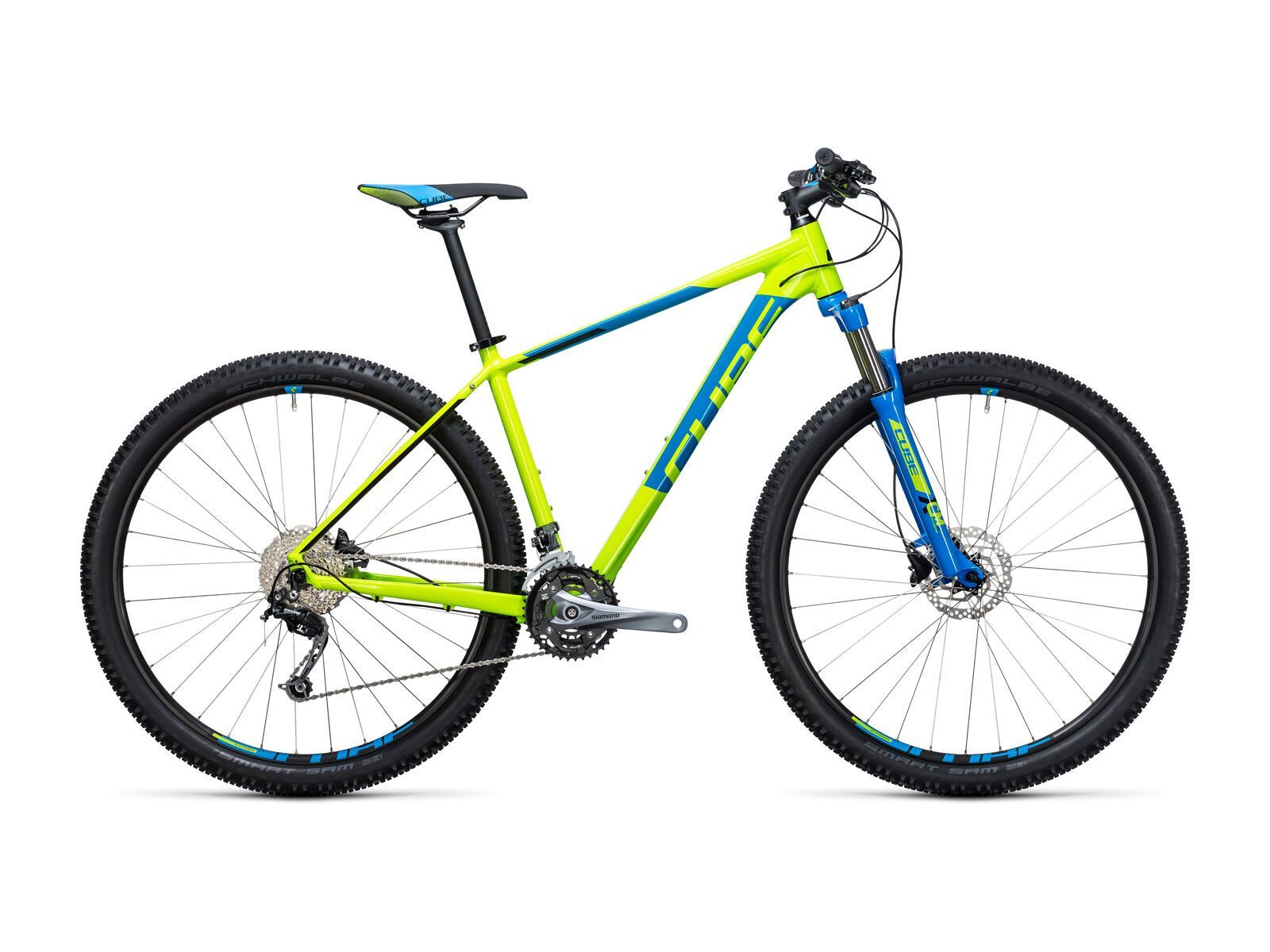 Cube Aim SL 27.5, kiwi´n´blue - Bild 1