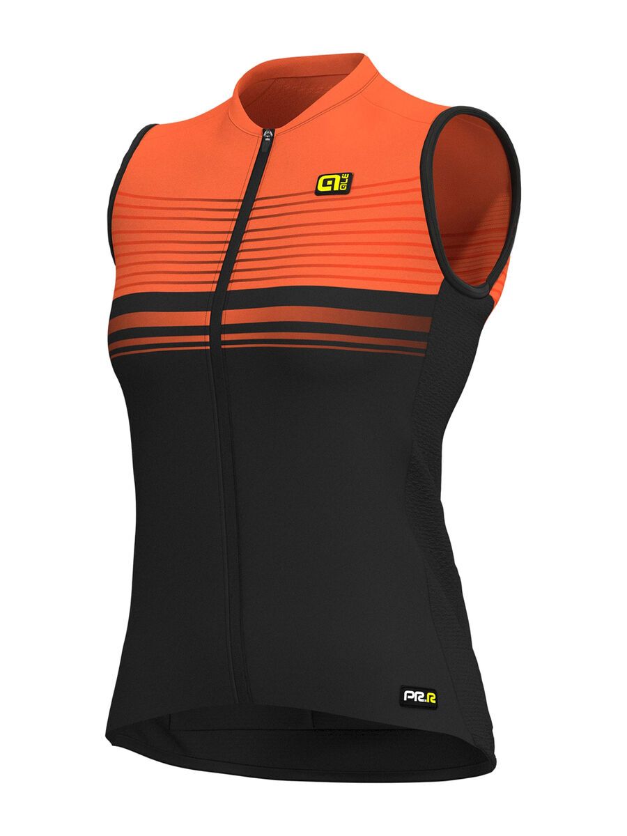 Ale Slide S/less Lady Jersey, black-lollipop - Bild 1