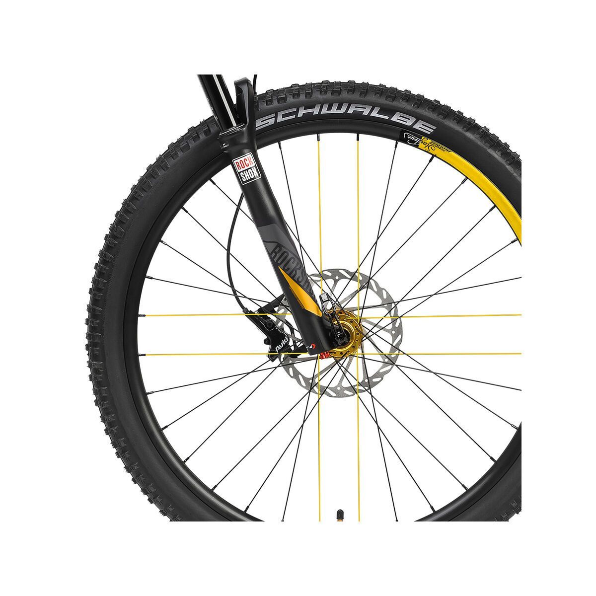 NS Bikes Snabb T 2, black/yellow - Bild 2