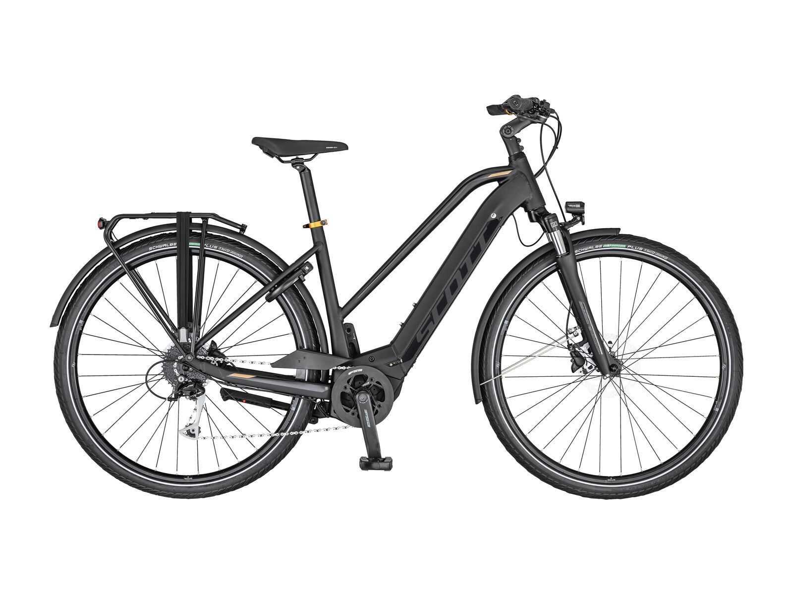 Scott Sub Tour eRide 30 Lady, black/apple gold - Bild 1