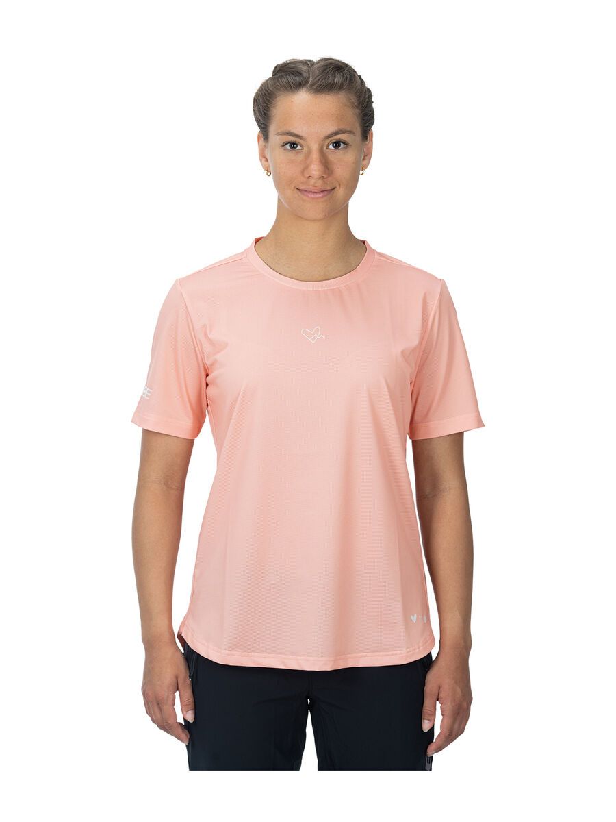 Cube ATX WS Rundhalstrikot kurzarm, coral - Bild 2