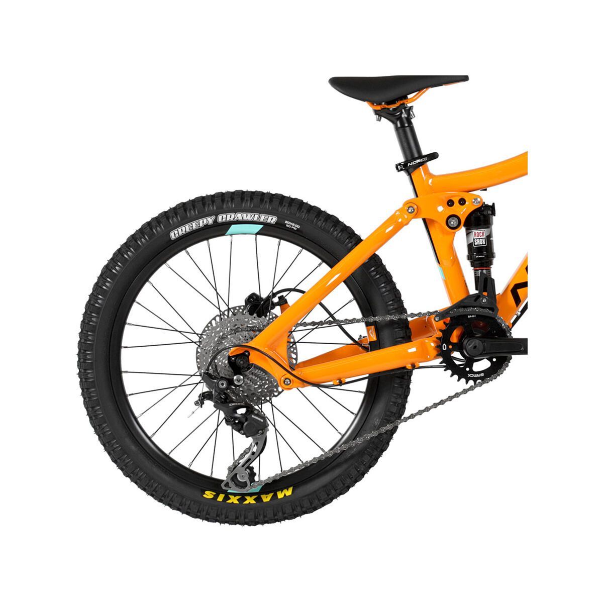 Norco Fluid FS 2.2, orange/black - Bild 4