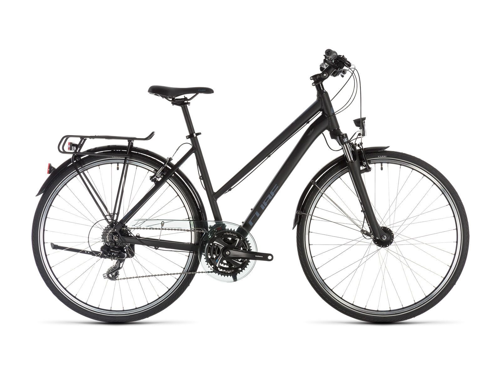 Cube Touring Trapeze, black´n´blue - Bild 1