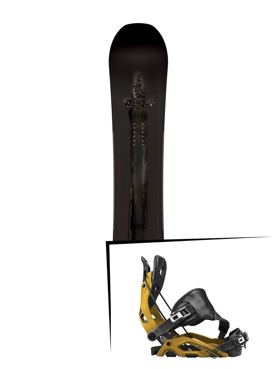 Set: K2 Joy Driver 2017 + Flow Fuse Hybrid (1718363S) - Bild 1