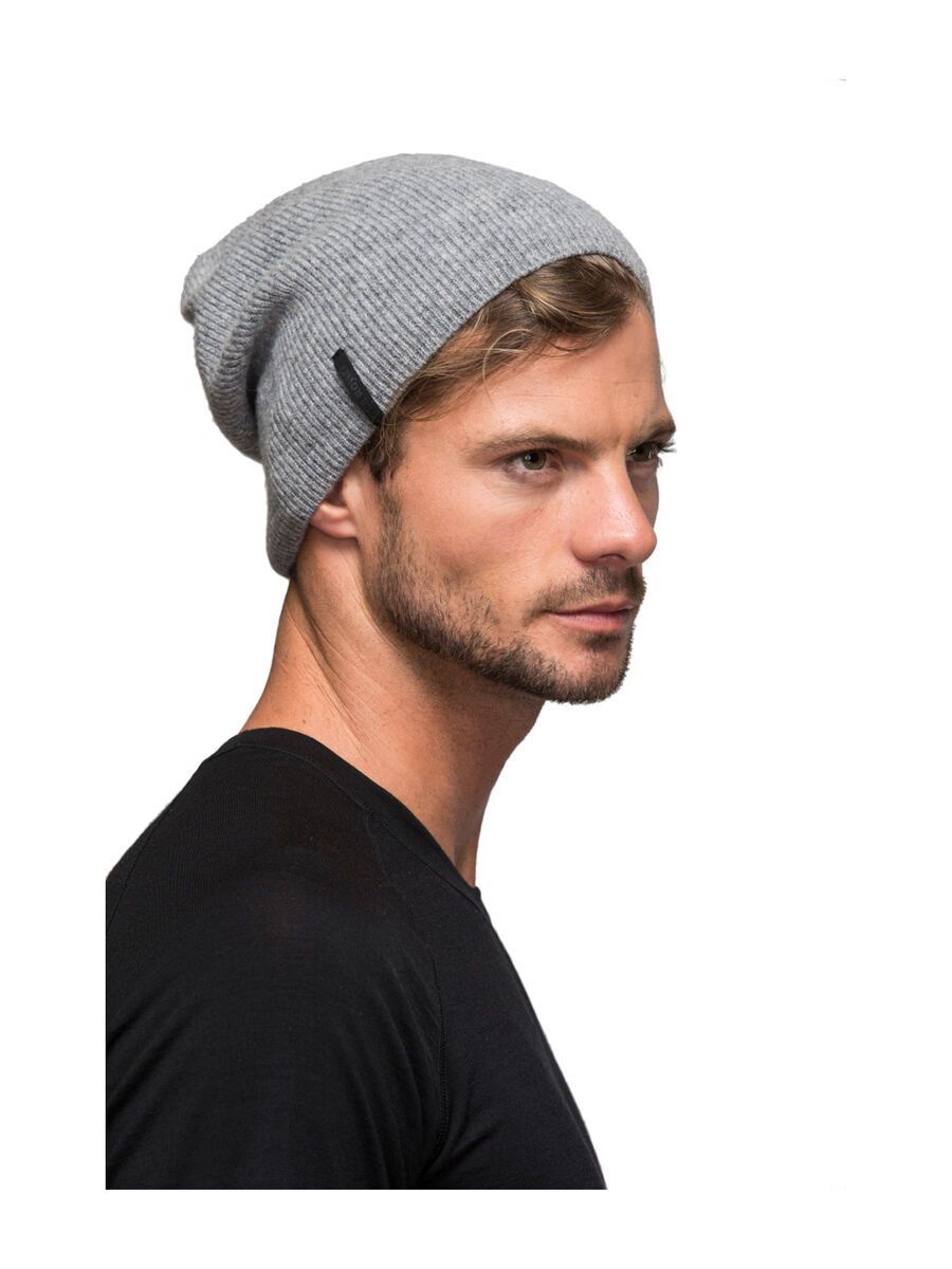 Mons Royale Slouchy Beanie, grey marl - Bild 2