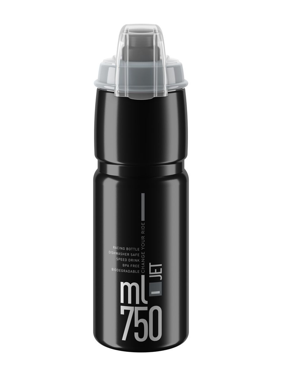 Elite Jet Plus - 750 ml, black/grey logo - Bild 1