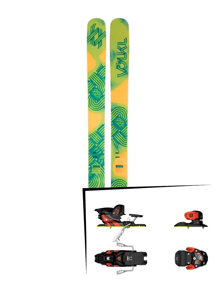 Völkl Set: Two 2016 + Salomon Warden MNC 13 - Bild 1