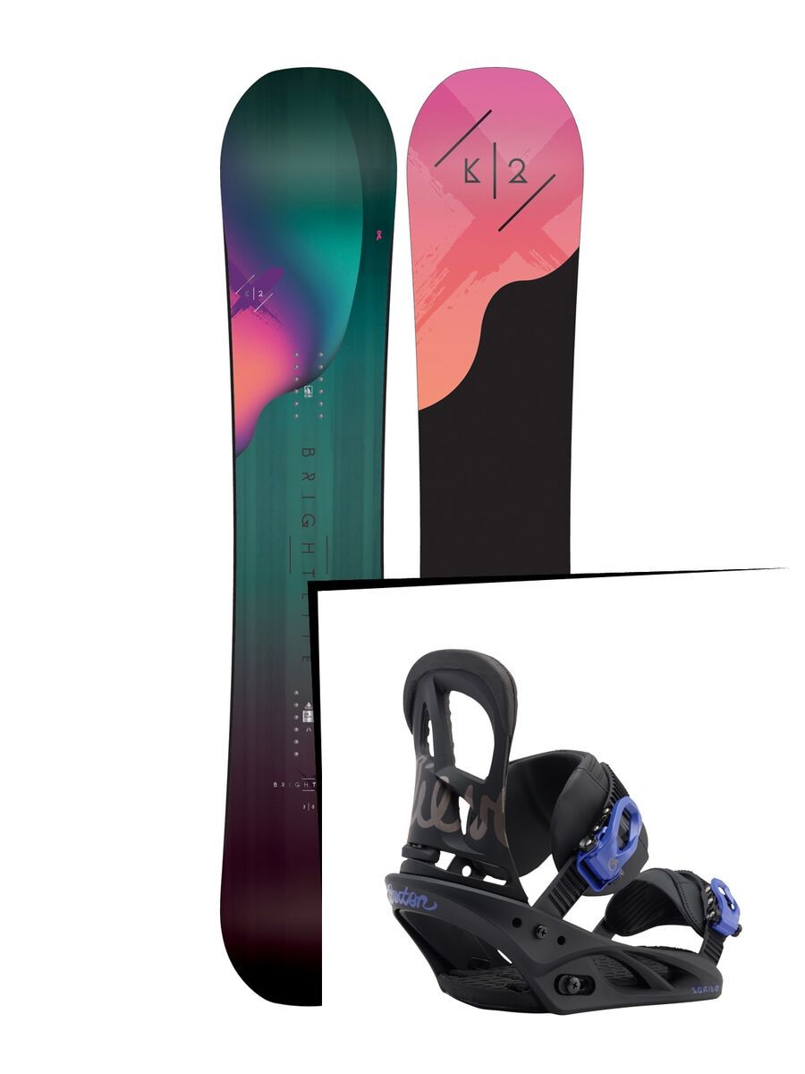 Set: K2 Bright Lite 2016 + Burton Scribe (1712908S) - Bild 1