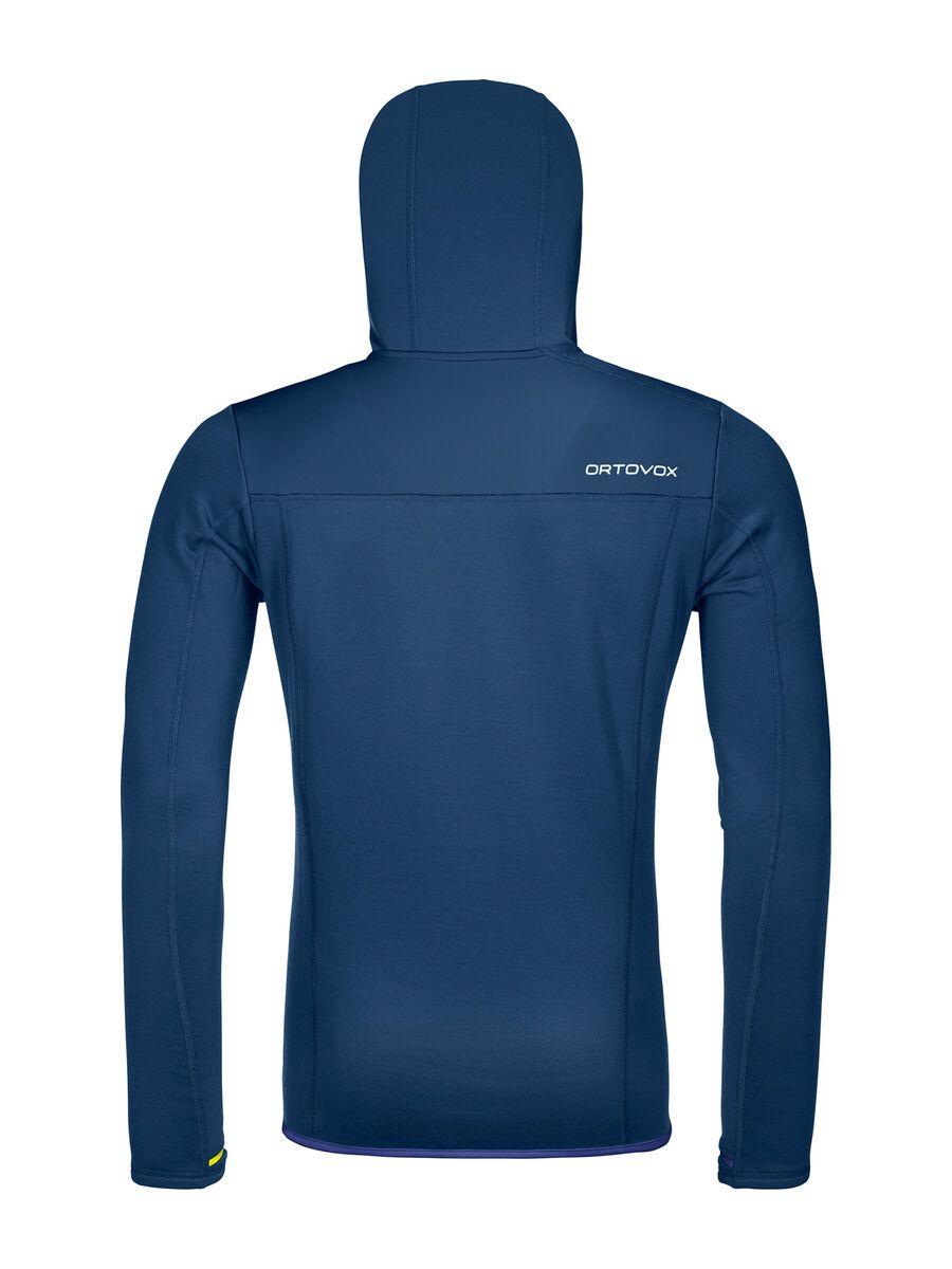 Ortovox Merino Fleece Hoody M, deep ocean - Bild 2