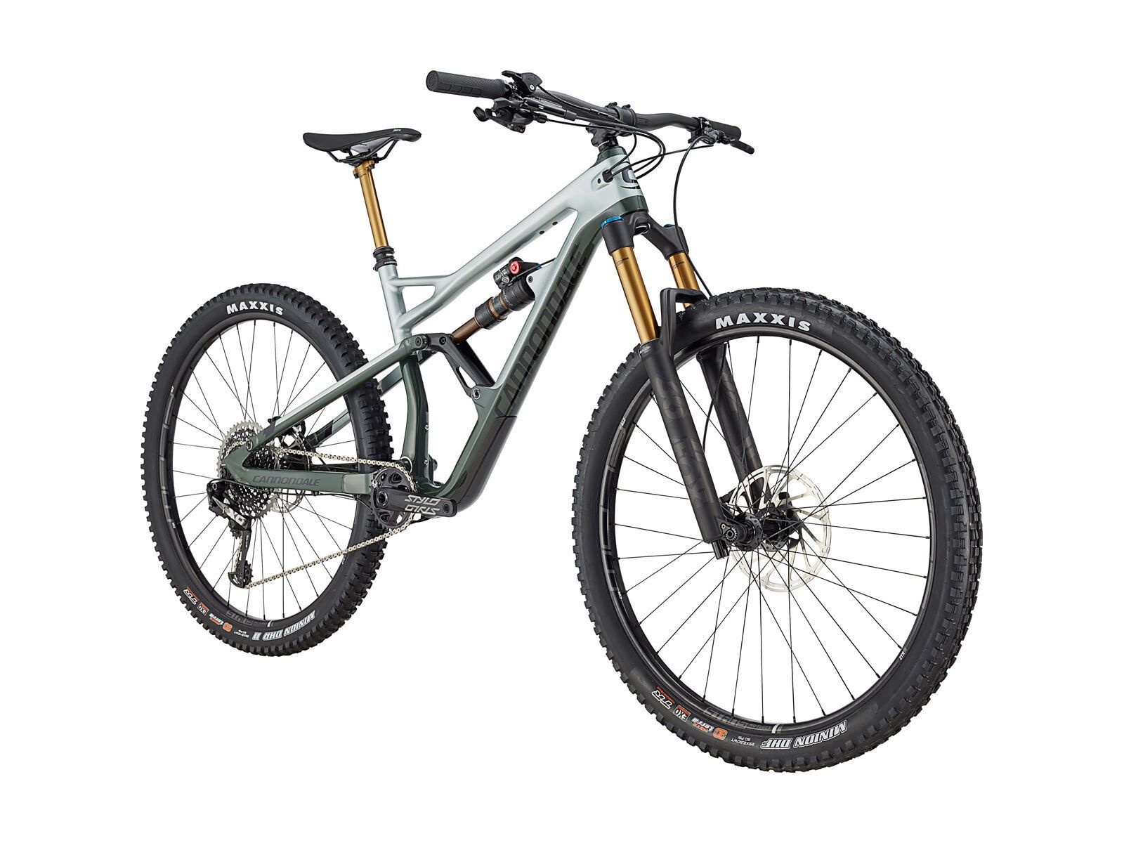 Cannondale Jekyll Carbon 1 - 29, sage gray w/ green clay and jet black - gloss - Bild 3