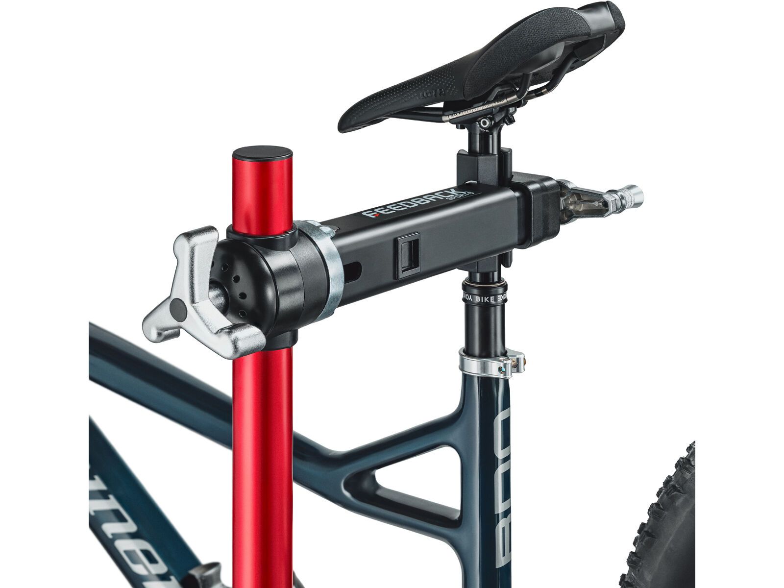 Feedback Sports Pro Ultralight Bike Repair Stand, red - Bild 6