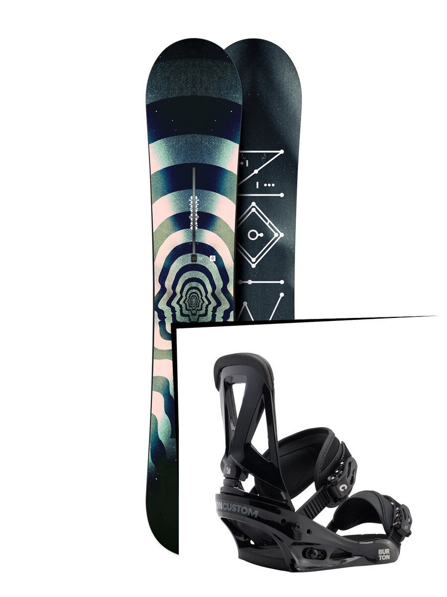 Set: Burton TWC Pro 2017 +  Custom (1712739S) - Bild 1