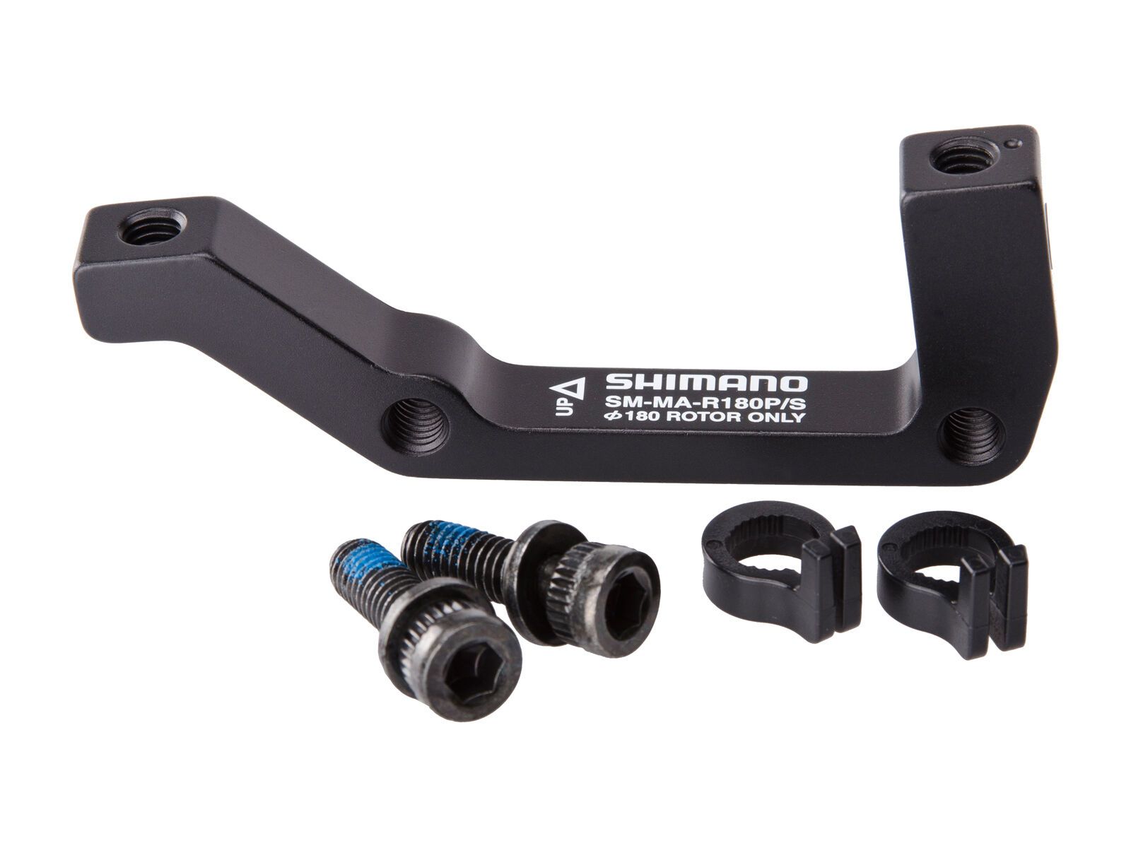Shimano Scheibenbrems-Adapter von PM-Bremssattel auf IS-Gabel/-Rahmen - HR, 180 mm - Bild 1
