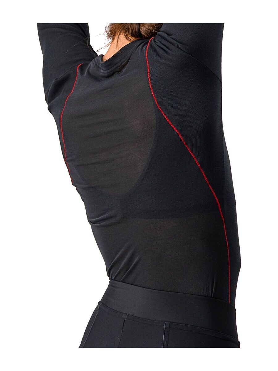 Castelli Prosecco Tech W Long Sleeve, black - Bild 5
