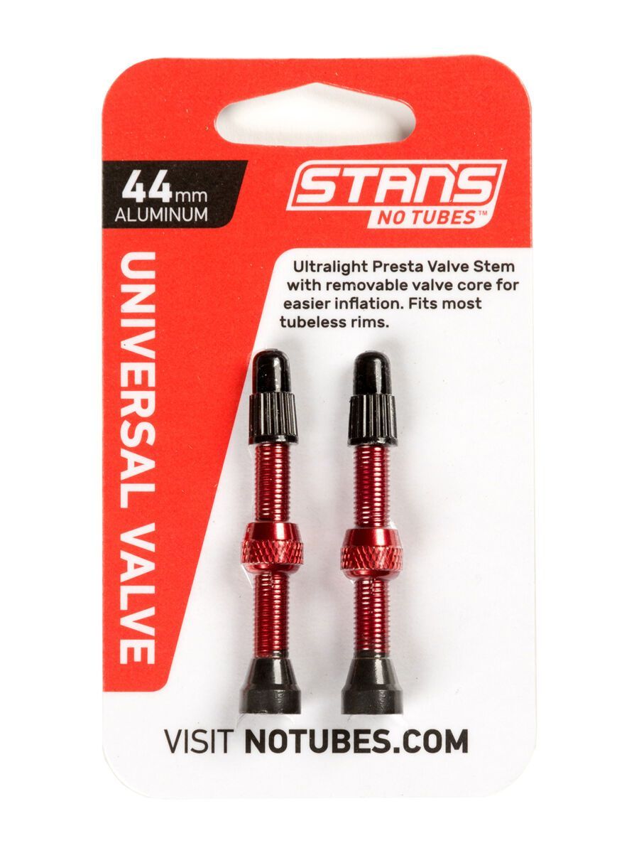 Stan's NoTubes Universal Alloy Valve - 44 mm, red - Bild 2