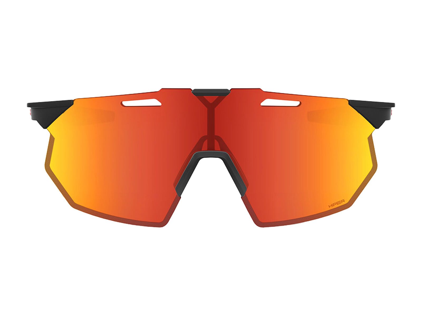 100% Hypercraft SQ, HiPER Red ML Mirror / soft tact black - Bild 3