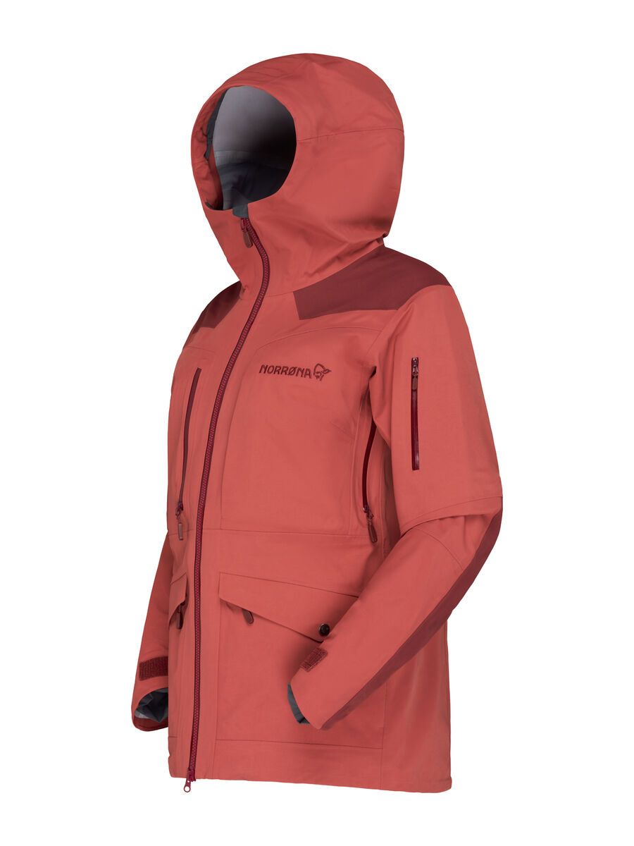 Norrona tamok dri3 Jacket W's, cowhide/port - Bild 2