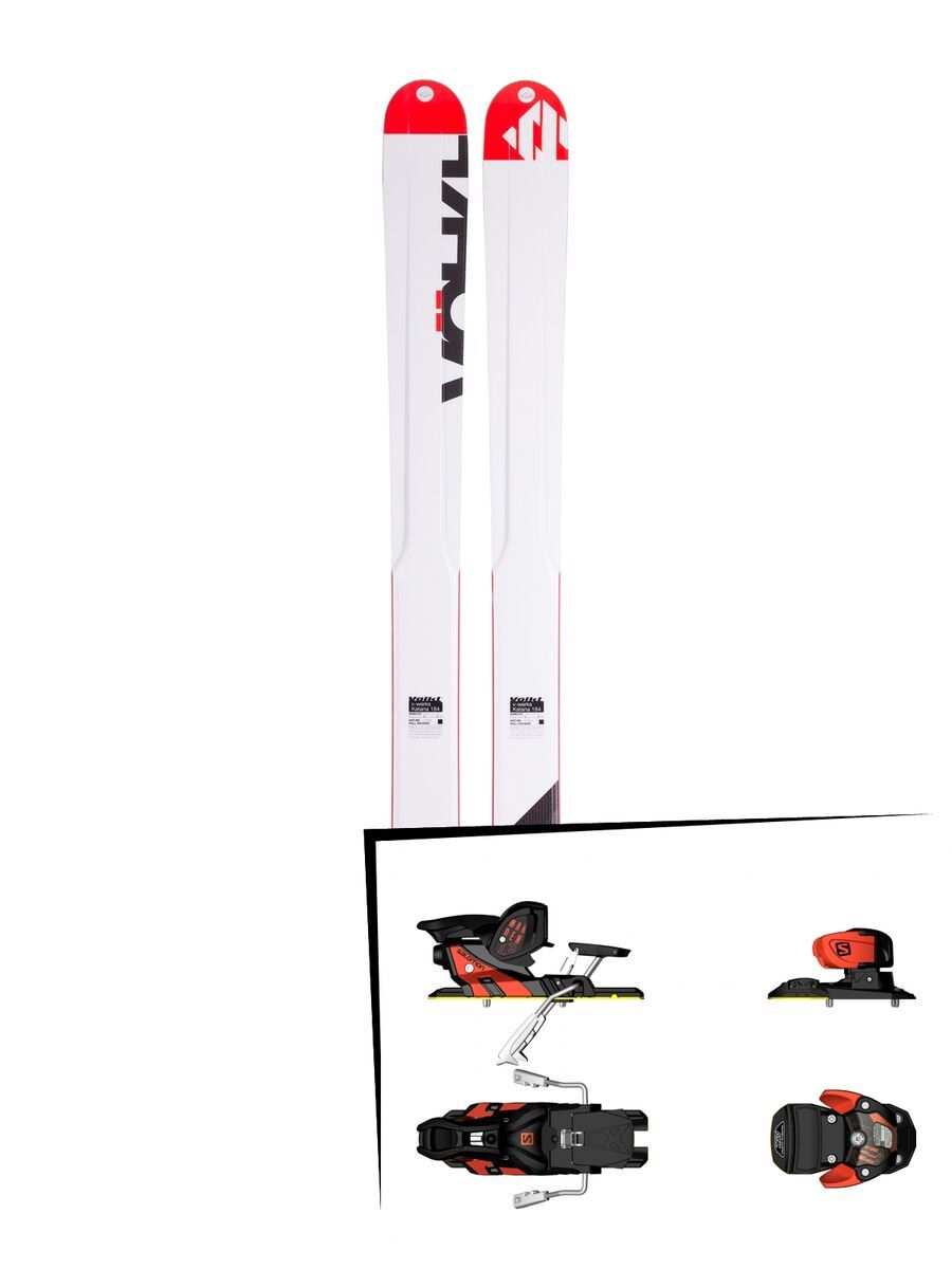 Set: Völkl V-Werks Katana 2017 + Salomon Warden MNC 13 (1540101) - Bild 1