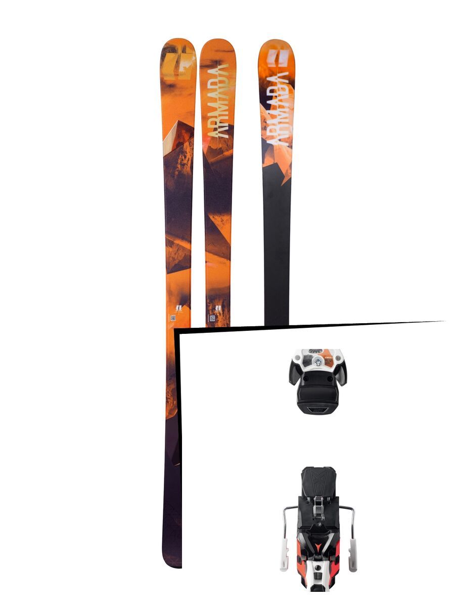 Set: Armada Invictus 85 2018 + Atomic Warden MNC 13 white/black/orange - Bild 1