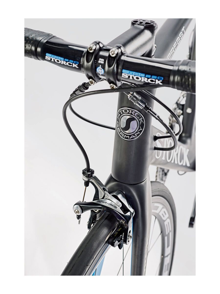 Storck Aerfast Pro G1 Dura Ace Di2 Race, matt black/blue - Bild 4