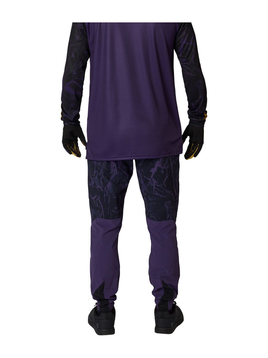 Fox Youth Defend Long Sleeve Jersey Image Print, plum - Bild 4