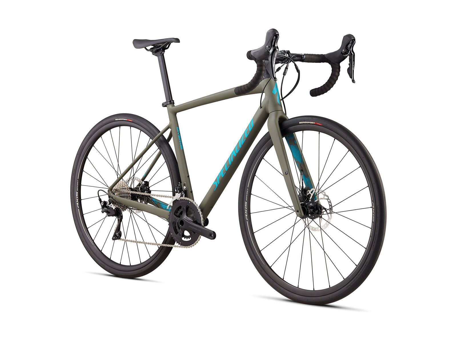 Specialized Diverge E5 Comp, satin oak green/aqua camo - Bild 2