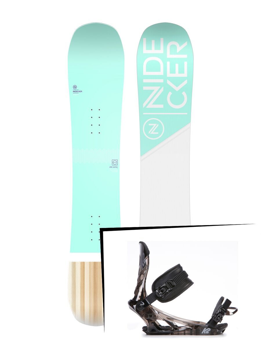 Set: Nidecker Elle 2019 + K2 Sonic (1919540S) - Bild 1