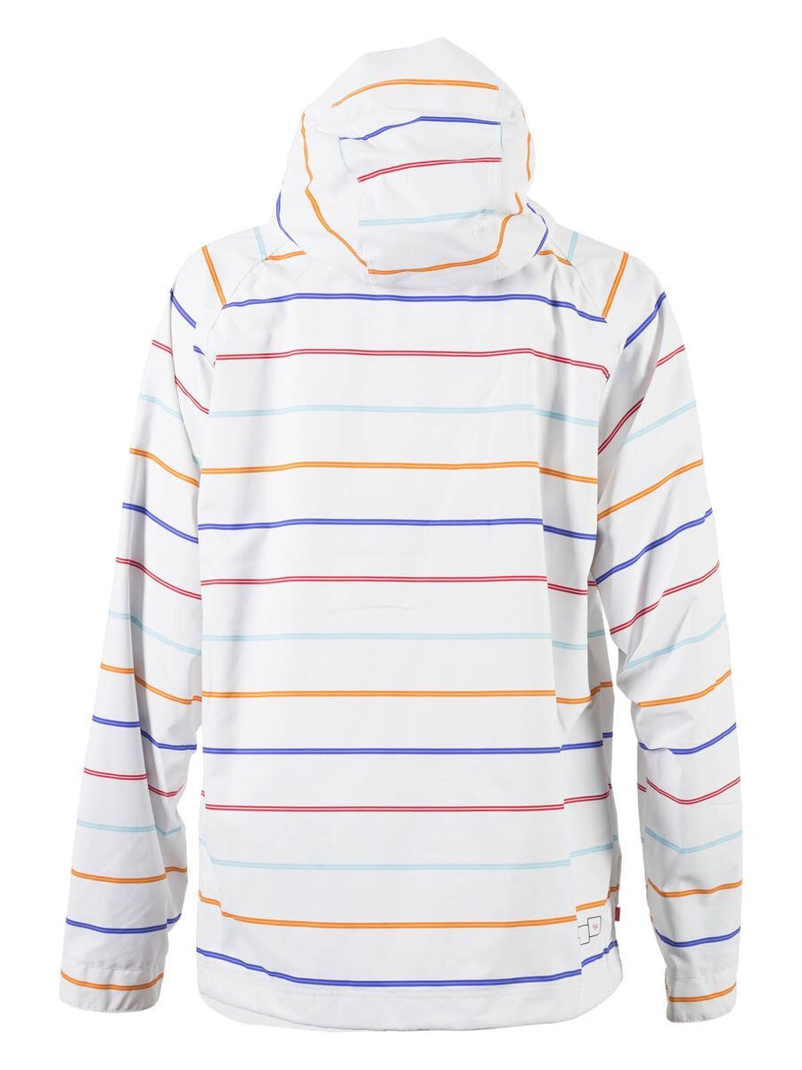 Foursquare Searle Jacket, White Stripes Poppin - Bild 4