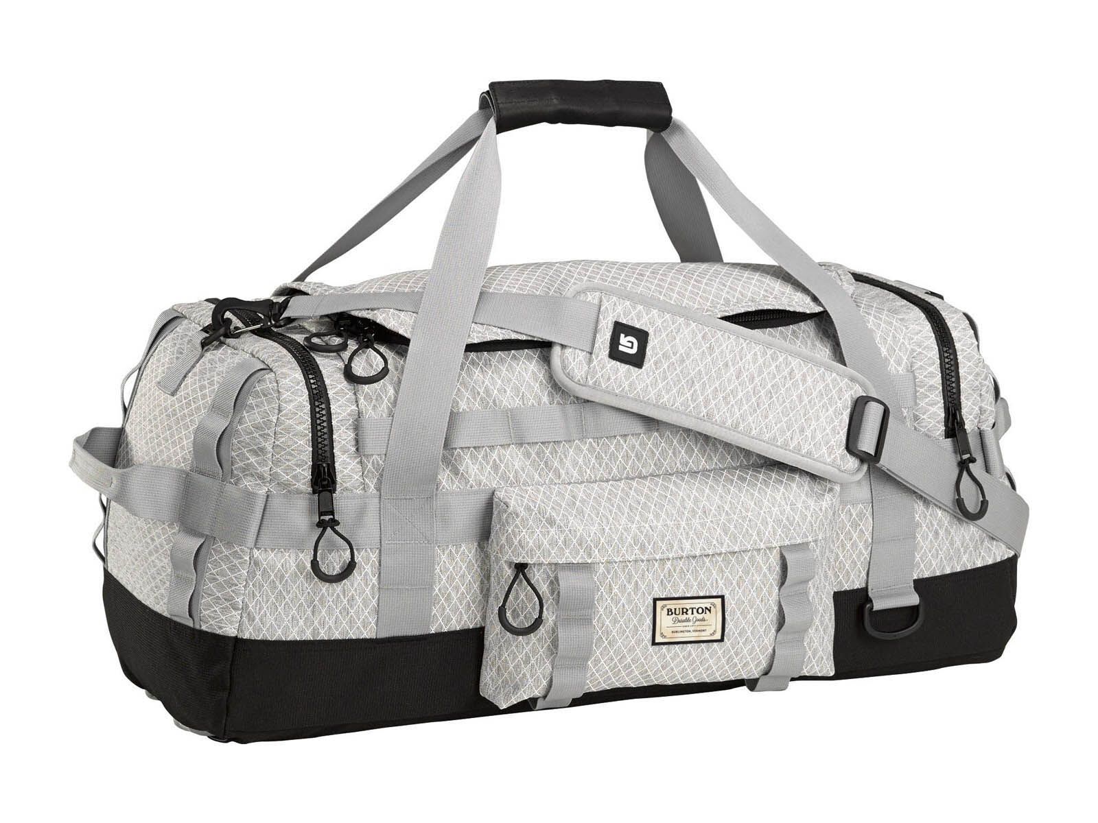 Burton Performer Duffle, Grey Heather Diamond Ripstop - Bild 1