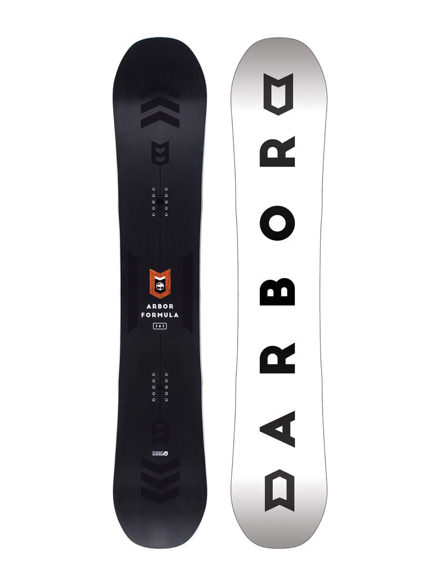Set: Arbor Formula 2017 + Nitro Zero 2015, black - Snowboardset - Bild 2