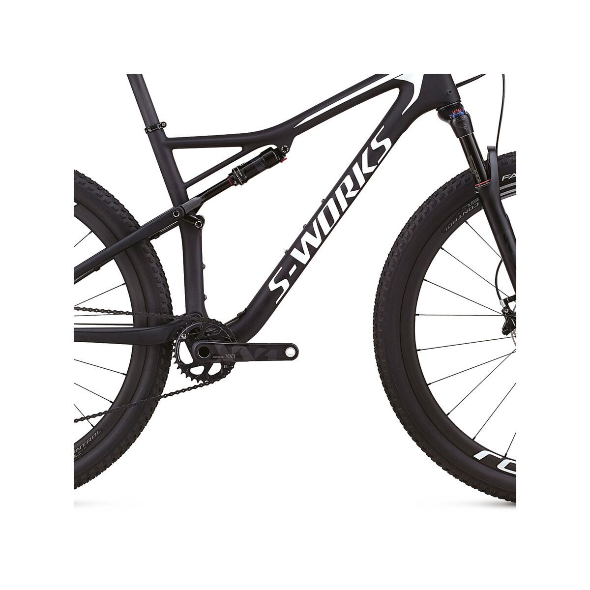 Specialized S-Works Epic XX1 Eagle, satin gloss black/metallic white silver - Bild 5