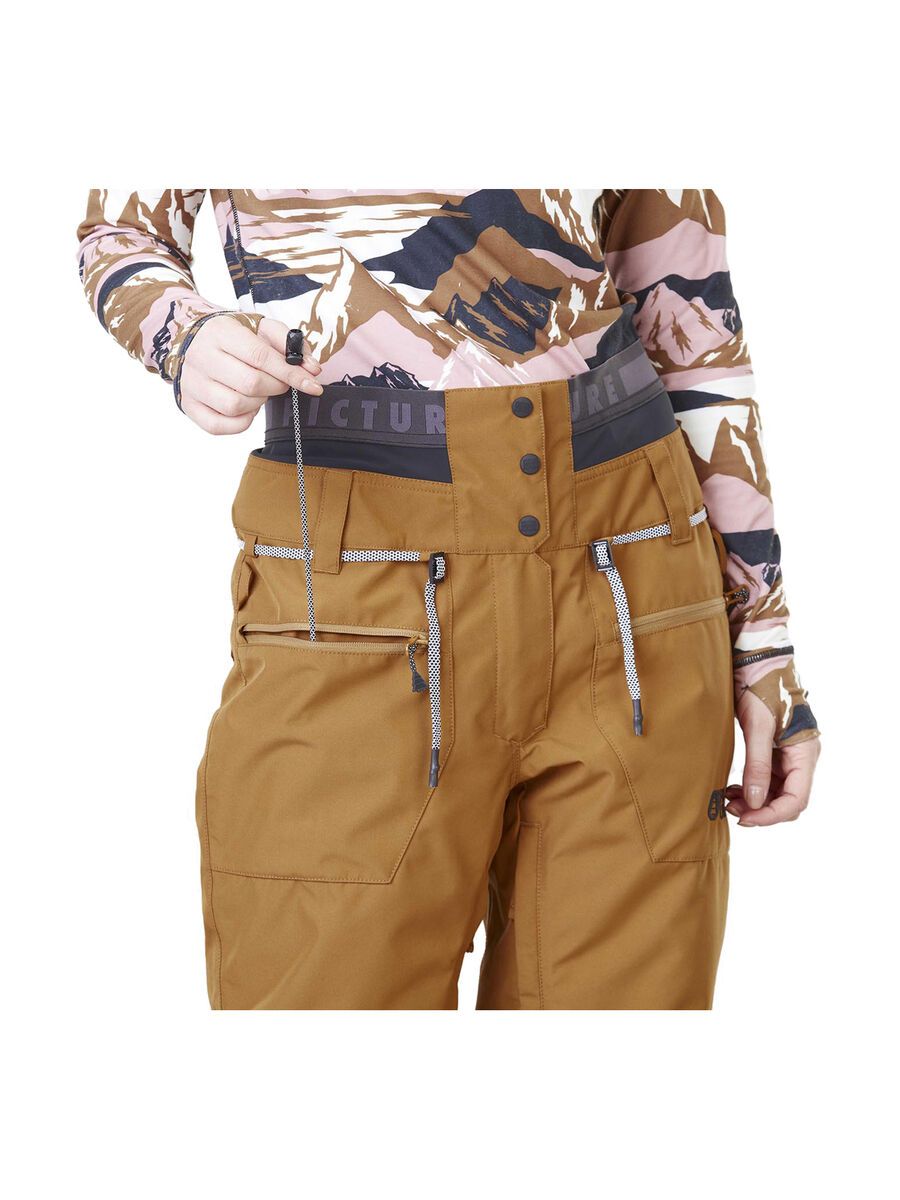 Picture Treva Pant, dark golden - Bild 5