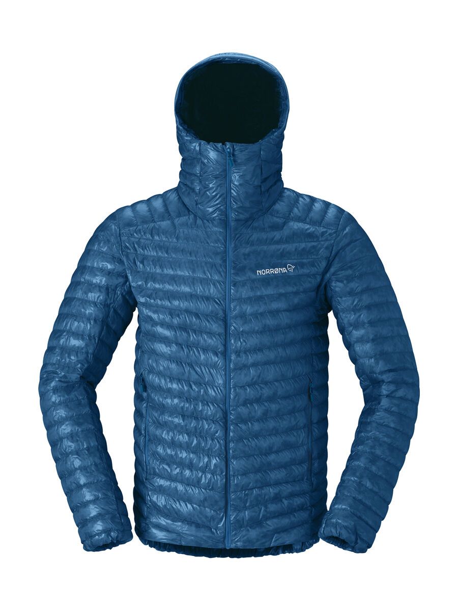 Norrona trollveggen down800 super light Hood M's, dark blue - Bild 1