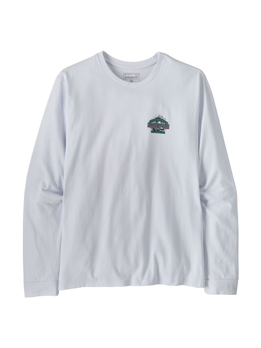 Patagonia Men's Long-Sleeved Great Waves Responsibili-Tee, white - Bild 1