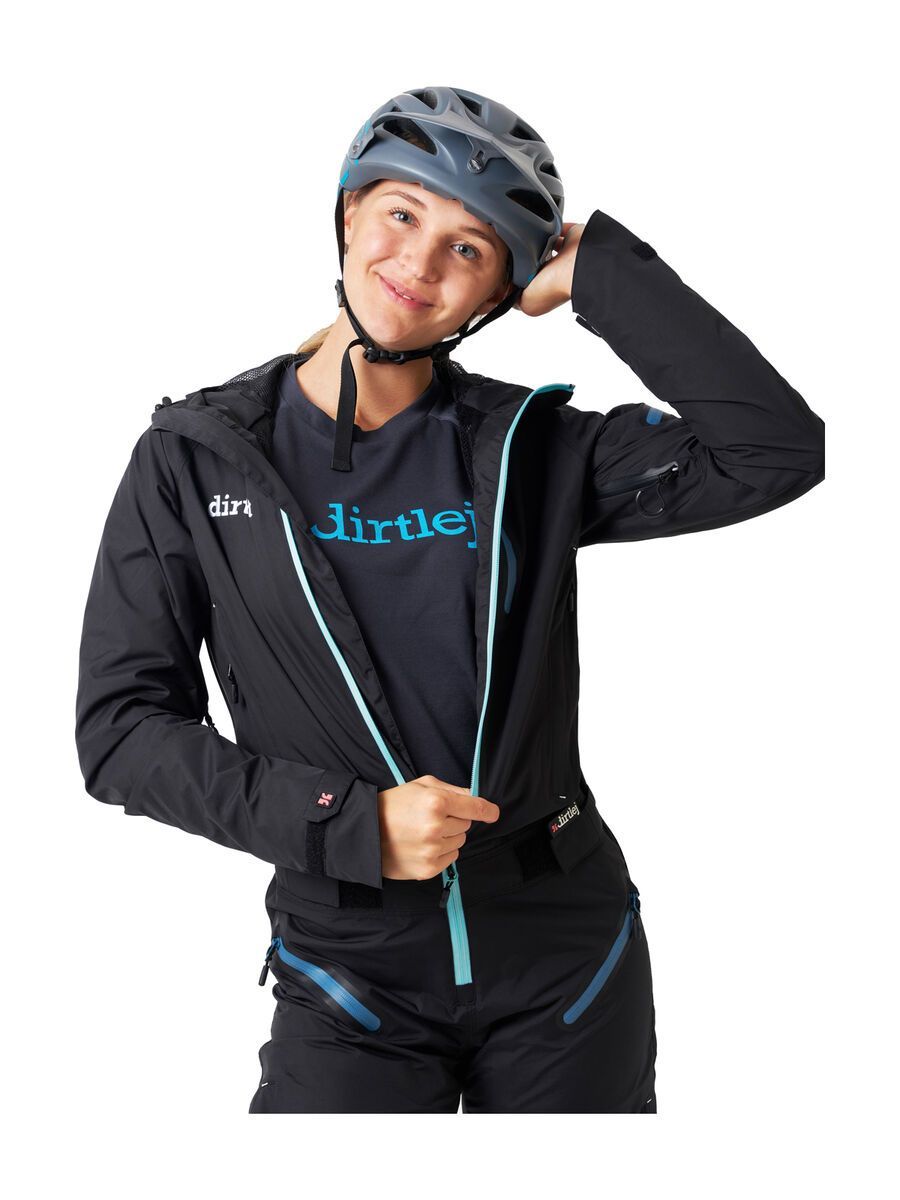 dirtlej DirtSuit Pro Edition Ladies Cut, black/mint - Bild 4
