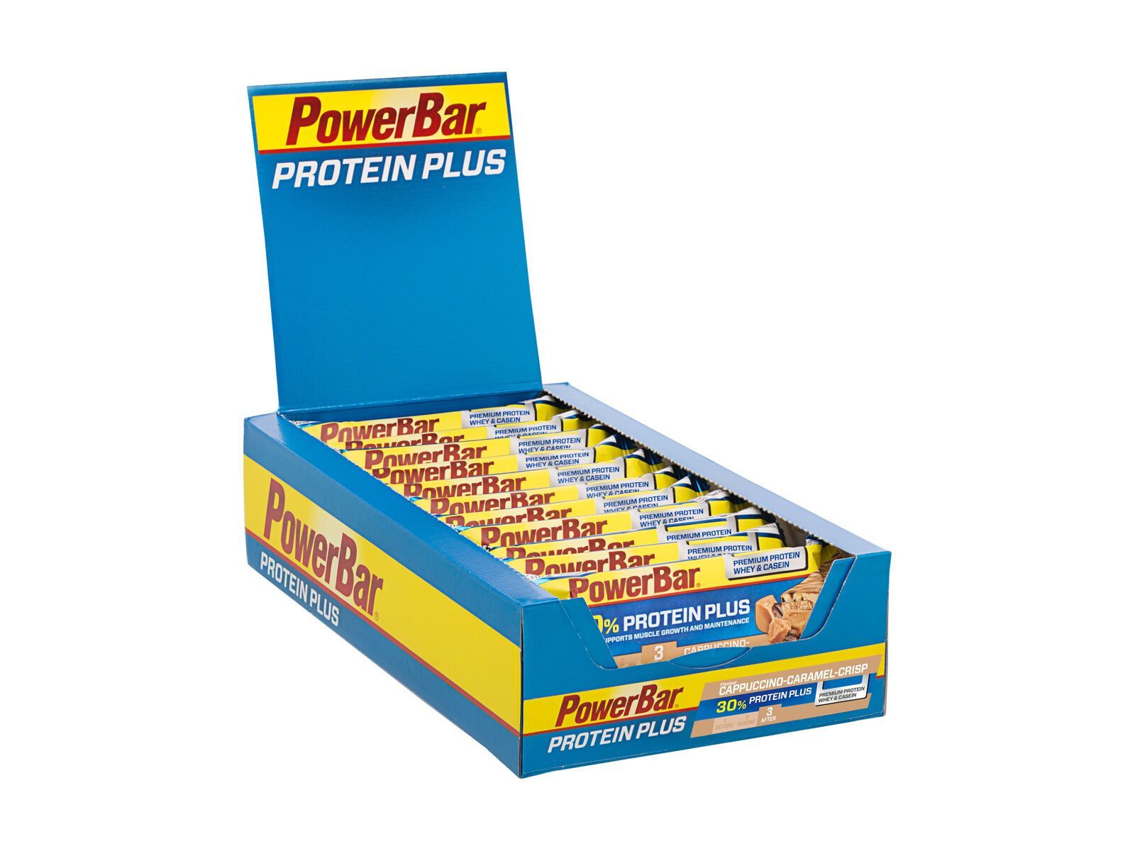 PowerBar Protein Plus 30% - Cappuccino-Caramel-Crisp (Box) - Bild 1
