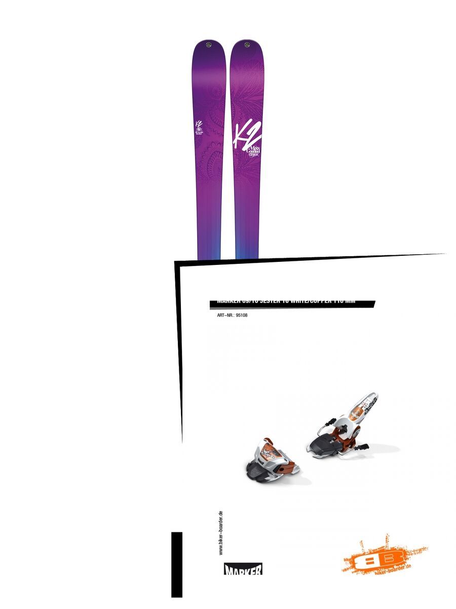 Set: K2 SKI Missconduct 2016 + Marker Jester 16 (95108S) - Bild 1
