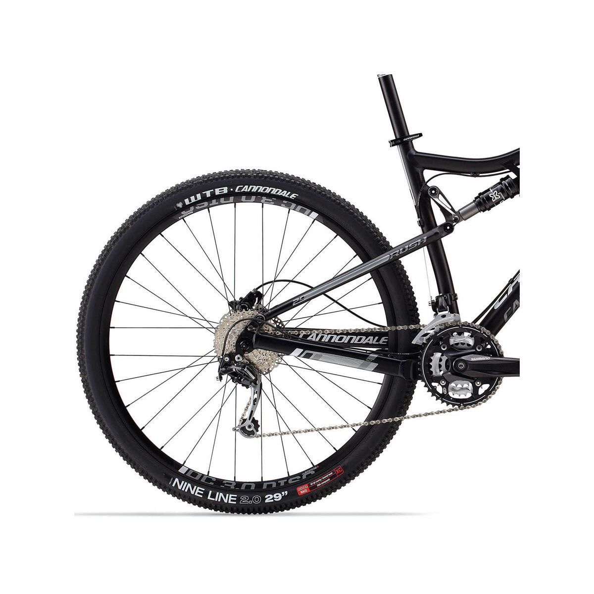 Cannondale Rush 29 2, schwarz matt - Bild 4