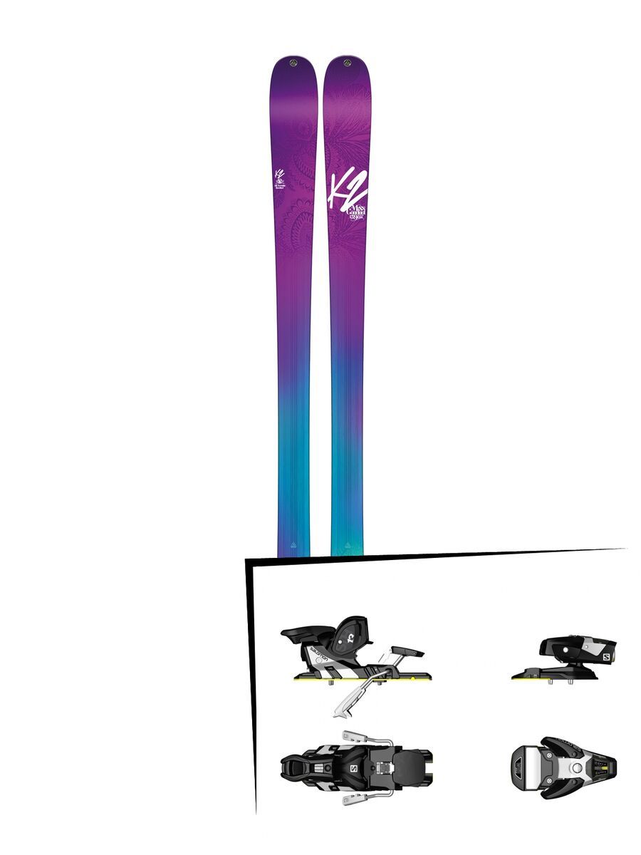 K2 SKI Set: Missconduct 2016 + Salomon STH2 WTR 13 - Bild 1