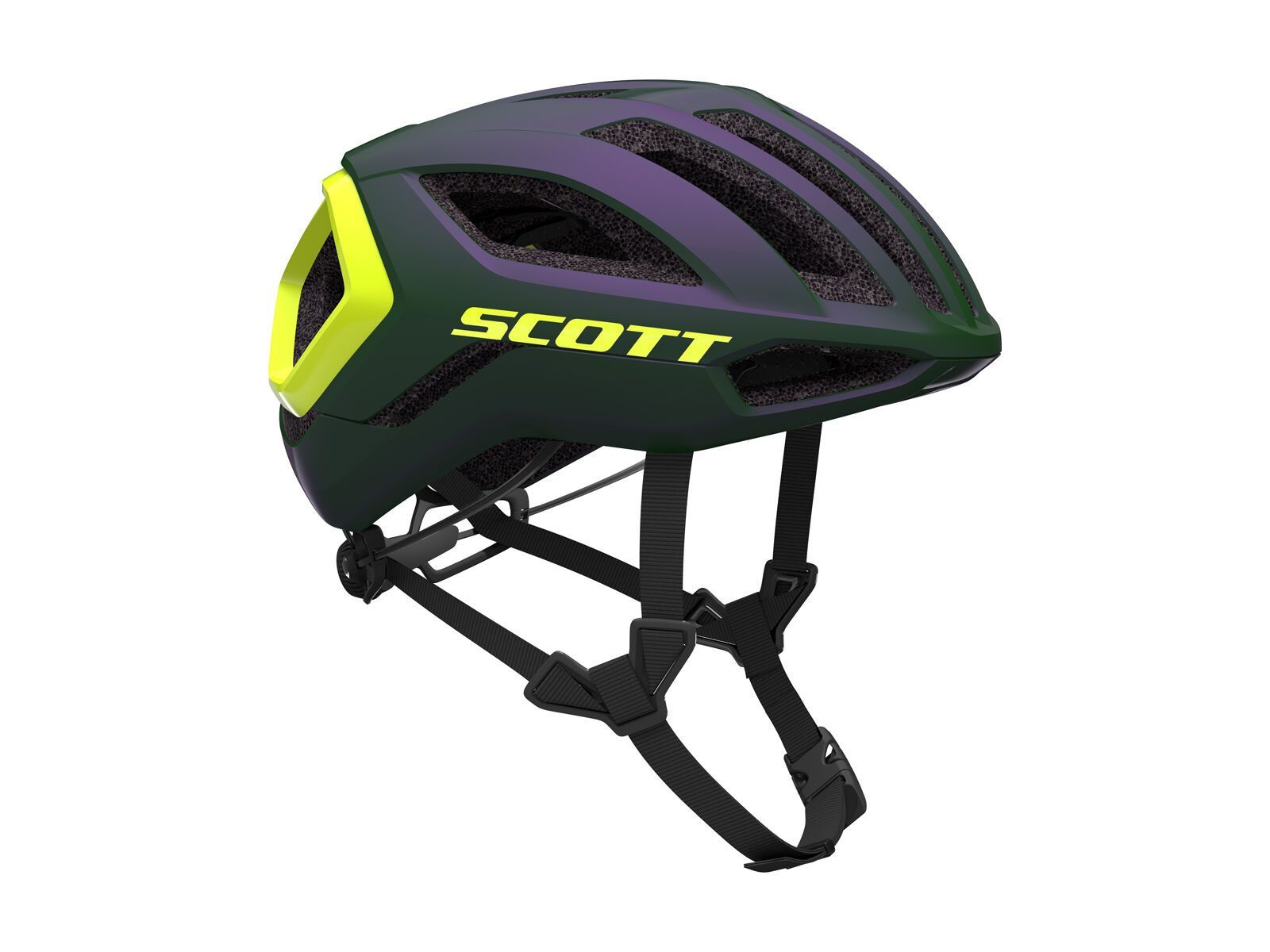 Scott Centric Plus Helmet, prism green/radium yellow - Bild 1