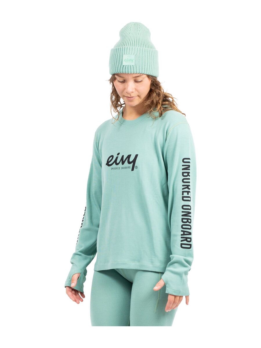 Eivy Loose Fit MX Merino Wool Rib Top, menthe - Bild 4
