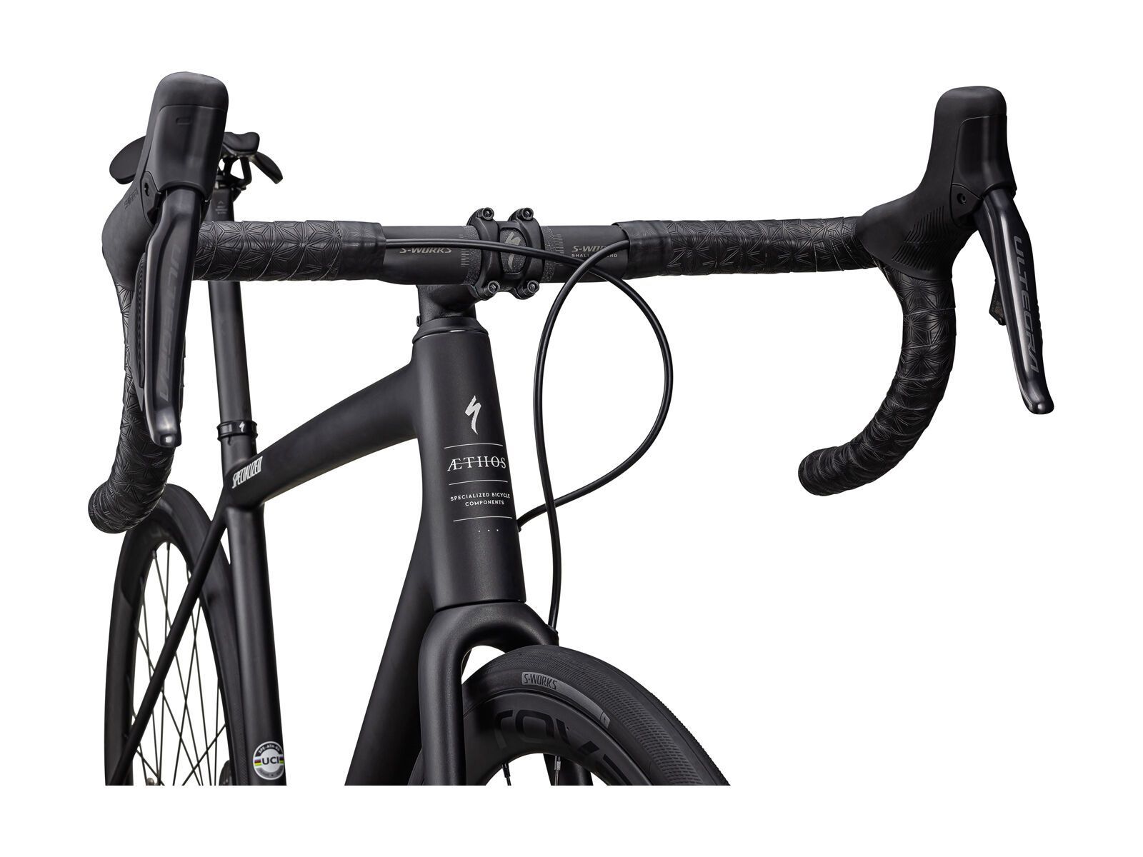 Specialized Aethos Pro - Shimano Ultegra Di2, obsidian/granite/birch - Bild 6