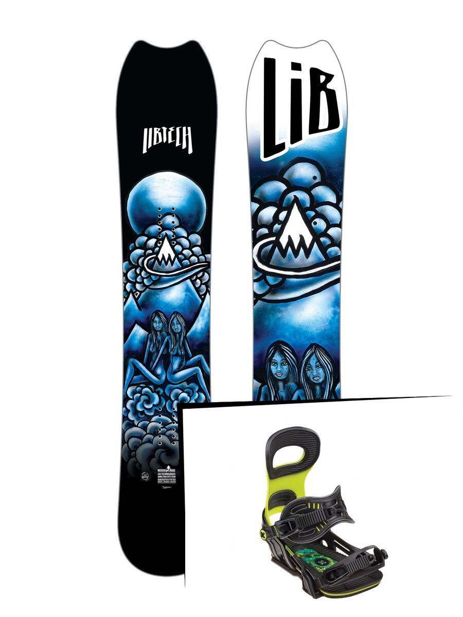 Set: Lib Tech Jamie Lynn Phoenix Titty Fish 2019 + Bent Metal Transfer (2260307S) - Bild 1