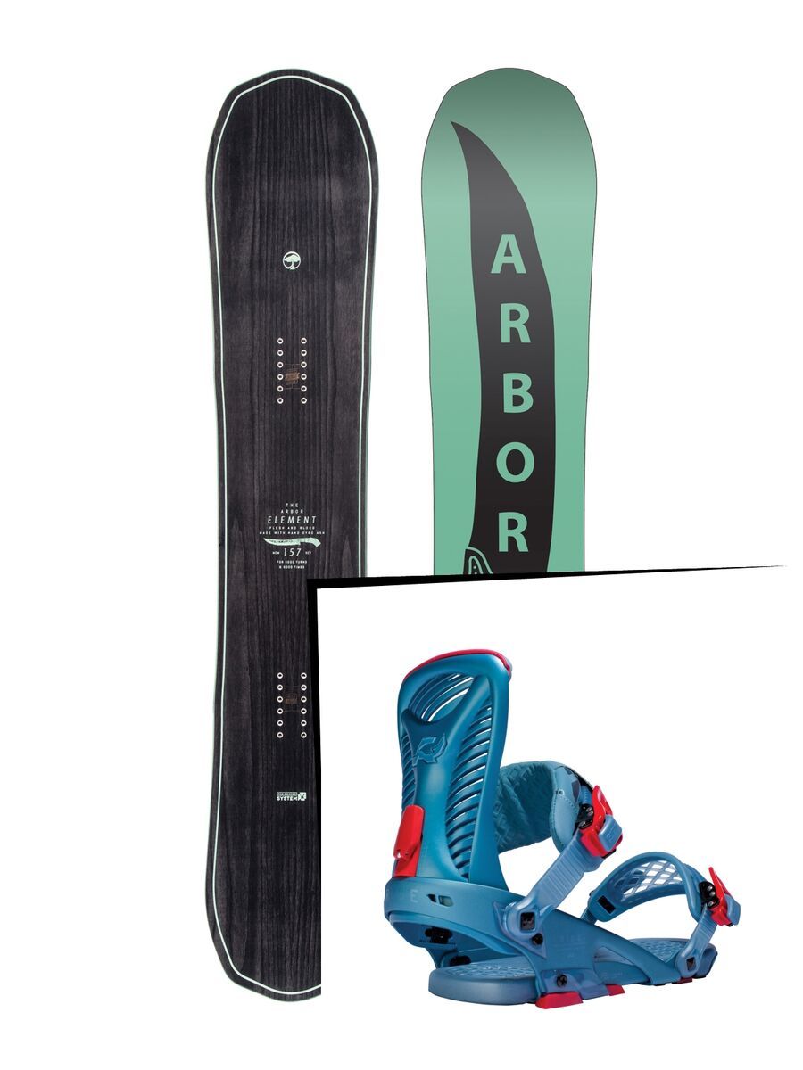 Set: Arbor Element 2017 + Ride Capo (1487143S) - Bild 1