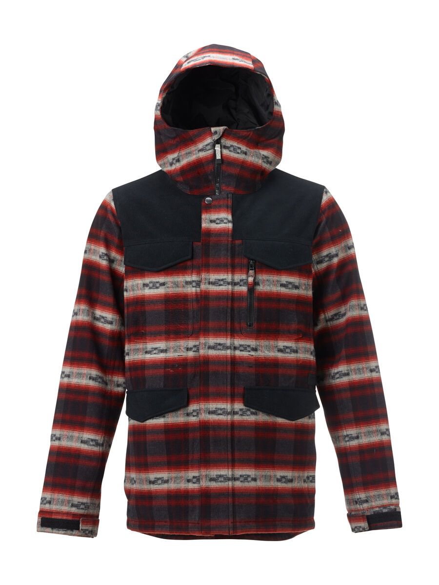 Burton Covert Jacket, fired brick azrek - Bild 1