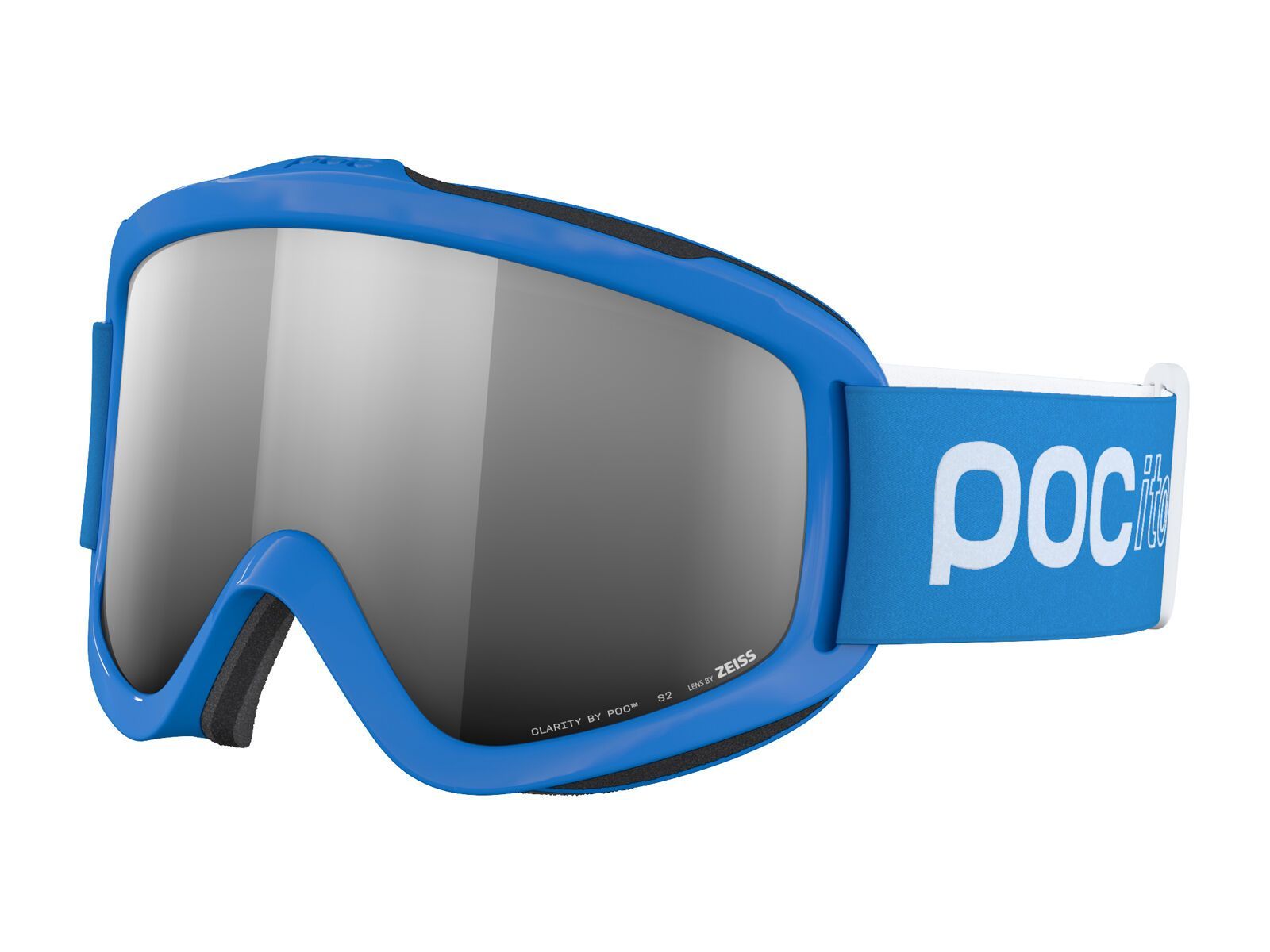 POC POCito Iris, Partly Sunny Silver / fluorescent blue - Bild 1