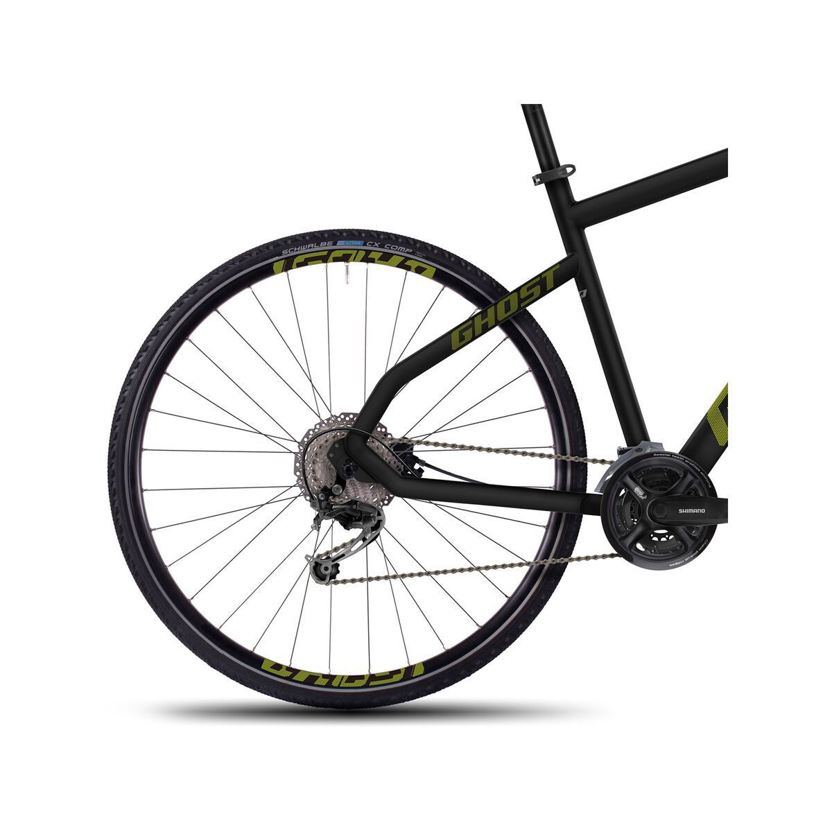 Ghost Square Cross 4, black/limegreen - Bild 4