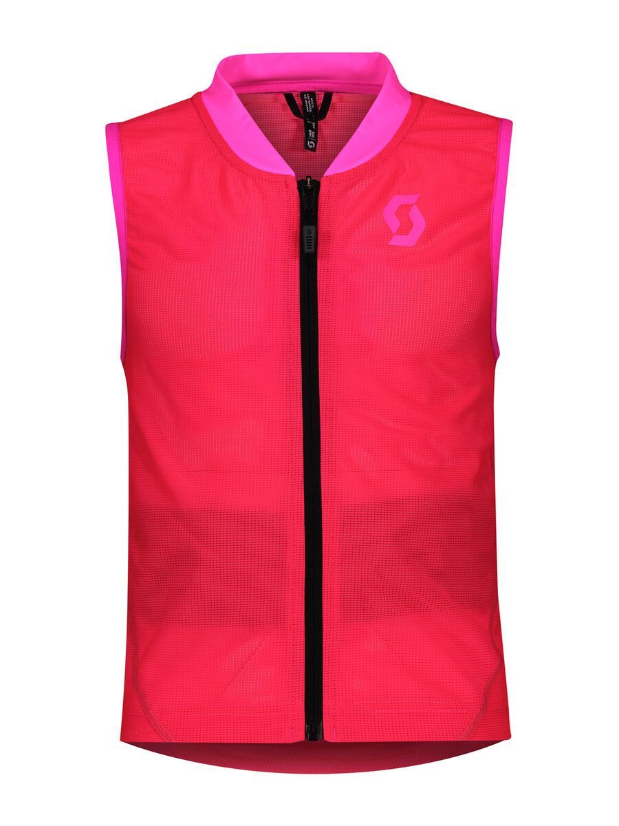 Scott AirFlex Junoir Vest Protector, high viz pink - Bild 1