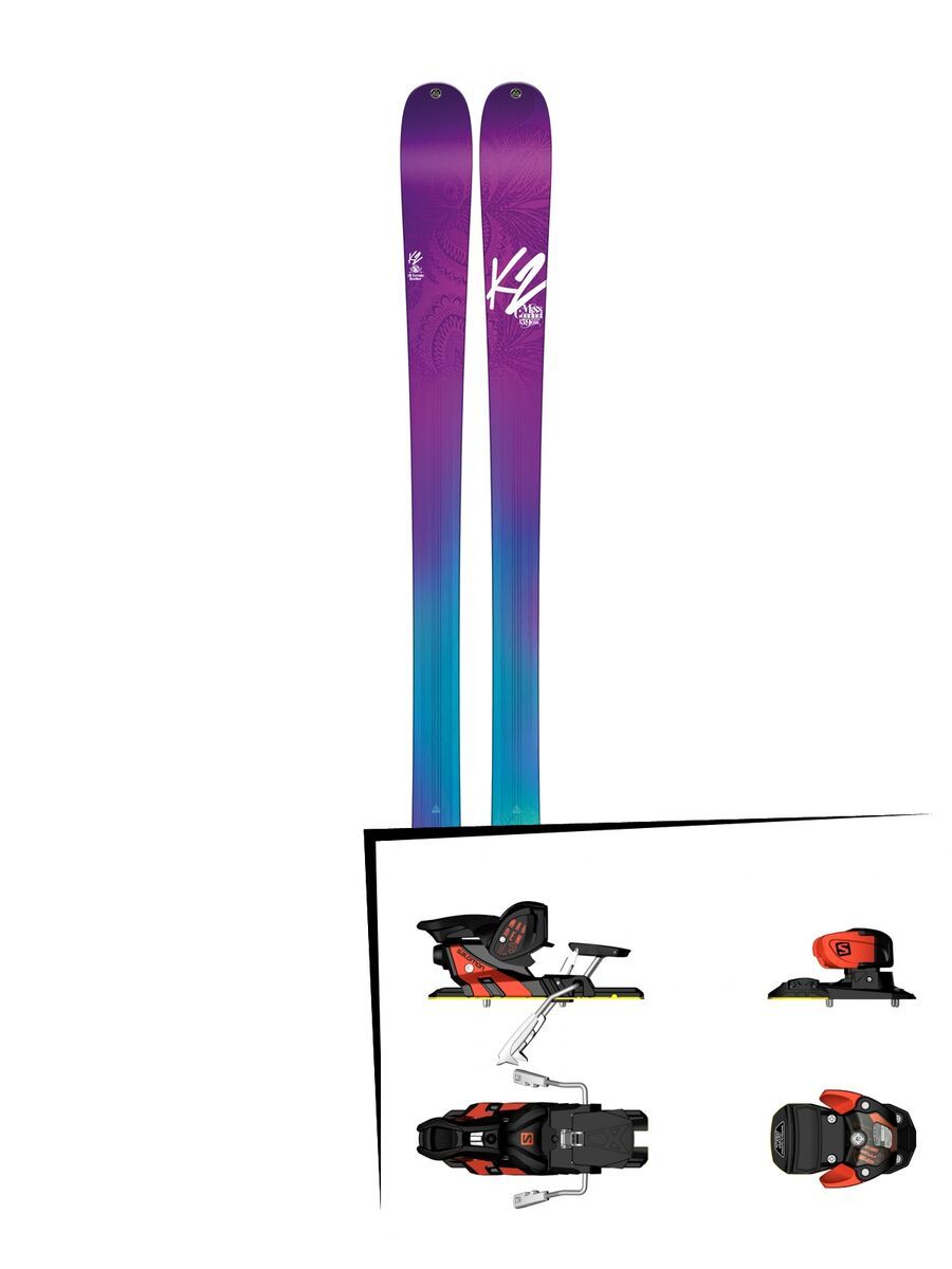 K2 SKI Set: Missconduct 2016 + Salomon Warden MNC 13 - Bild 1