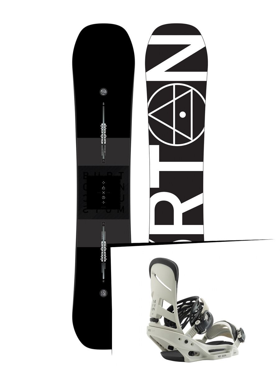 Set: Burton Custom X 2019 +  Mission EST (2218411S) - Bild 1
